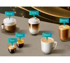 SIEMENS EQ.9+ S700 Home Connect Dark Inox TI9573X5RW Garantie 3 Ans -Cafe Lux Magasin 10 profils utilisateur siemens eq9