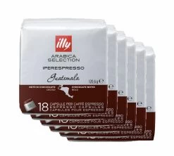 Lot De 216 Capsules Iperespresso Monoarabica Guatemala - ILLY