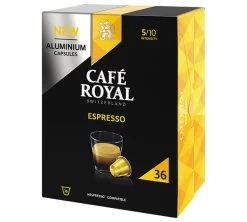 36 Capsules Espresso Compatibles Nespresso® - CAFE ROYAL