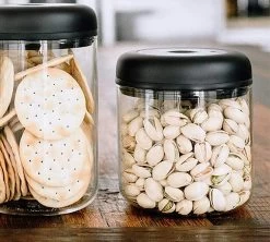 Boîte Conservatrice Avec Vide D'air Atmos En Verre 250 Gr - Fellow 9 Boîte Conservatrice Avec Vide D'air Atmos En Verre 250 Gr - Fellow -Cafe Lux Magasin 4 fellow boite vide air