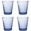 4 Verres Prisme Marine 27.5 Cl - Duralex