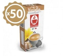 Pack 50 Capsules Aromatisées Vanille- Compatible Nespresso® - CAFFE BONINI