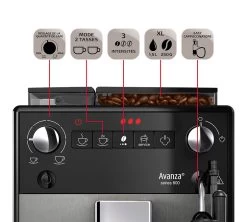 MELITTA Avanza Grise F270-100 Garantie 3 Ans -Cafe Lux Magasin 5 melitta avanza grise f270 100