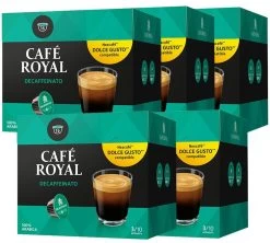 80 Capsules Nescafe® Dolce Gusto® Compatibles Décaféiné - CAFE ROYAL
