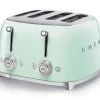 Grille-pain TSF03PGEU 4 Tranches Vert D'Eau - SMEG