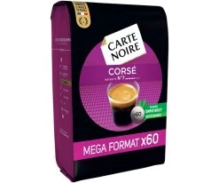 60 Dosettes Souples N°7 Corsé - CARTE NOIRE