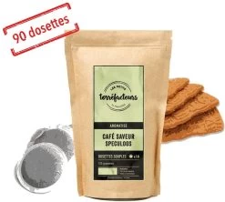 90 Dosettes Souples - Saveur Spéculoos - LES PETITS TORREFACTEURS