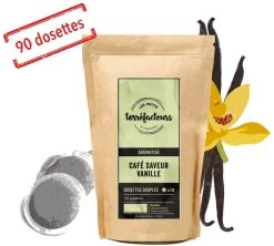 90 Dosettes Souples - Saveur Vanille - LES PETITS TORREFACTEURS