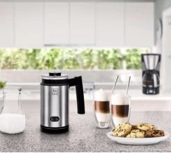 Mousseur à Lait Cremio II 1014-03 Acier Brossé - Melitta -Cafe Lux Magasin Melitta cremio 2 inox3