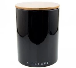 Boîte Conservatrice Céramique Noire Avec Vide D'air 500g - Airscape
