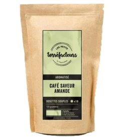 90 Dosettes Souples - Saveur Amande - LES PETITS TORREFACTEURS