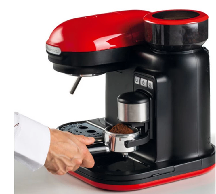 Machine Expresso Avec Broyeur ARIETE Moderna 1318 Rouge 3 Machine Expresso Avec Broyeur ARIETE Moderna 1318 Rouge – Image 3