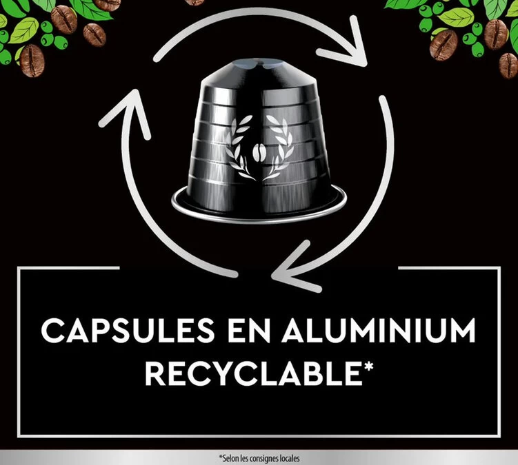 30 Capsules Compatibles Nespresso® - Espresso BIO - CARTE NOIRE 2 30 Capsules Compatibles Nespresso® - Espresso BIO - CARTE NOIRE – Image 2