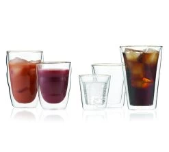 Verres Double Paroi BODUM - Pilatus 8cl, 25cl Et 35cl 11 Verres Double Paroi BODUM - Pilatus 8cl, 25cl Et 35cl -Cafe Lux Magasin bodum assam pilatus