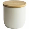 Boîte De Conservation - En Bambou Et Métal Crème 1.2L - PEBBLY