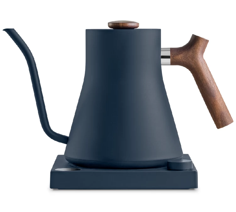 Bouilloire Stagg EKG Bleu Pierre Et Noyer 90 Cl Col De Cygne - FELLOW 1 Bouilloire Stagg EKG Bleu Pierre Et Noyer 90 Cl Col De Cygne - FELLOW