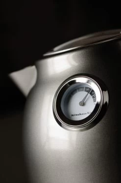 Bouilloire KitchenAid à Température Réglable - Couleur Gris Etain 1,5 L -Cafe Lux Magasin bouilloire gris etain kitchenaid