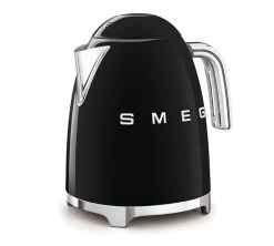 Bouilloire SMEG KLF03BLEU Noire - 1.7L + Offre Cadeau -Cafe Lux Magasin bouilloire noir vernis