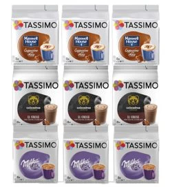 Pack Découverte 104 Dosettes Tassimo - Boissons Chocolatées - TASSIMO