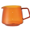Carafe Pour Cafetière Filtre Manuelle - KINTO - 600ml Sepia 4 Tasses