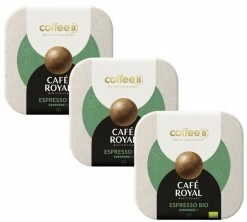 27 Boules De Café Espresso Bio Compatible CoffeeB - CAFÉ ROYAL