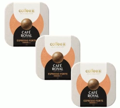 27 Boules De Café Espresso Forte - CAFÉ ROYAL