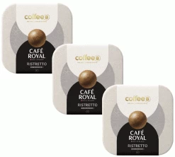 27 Boules De Café Ristretto Compatible CoffeeB - CAFÉ ROYAL