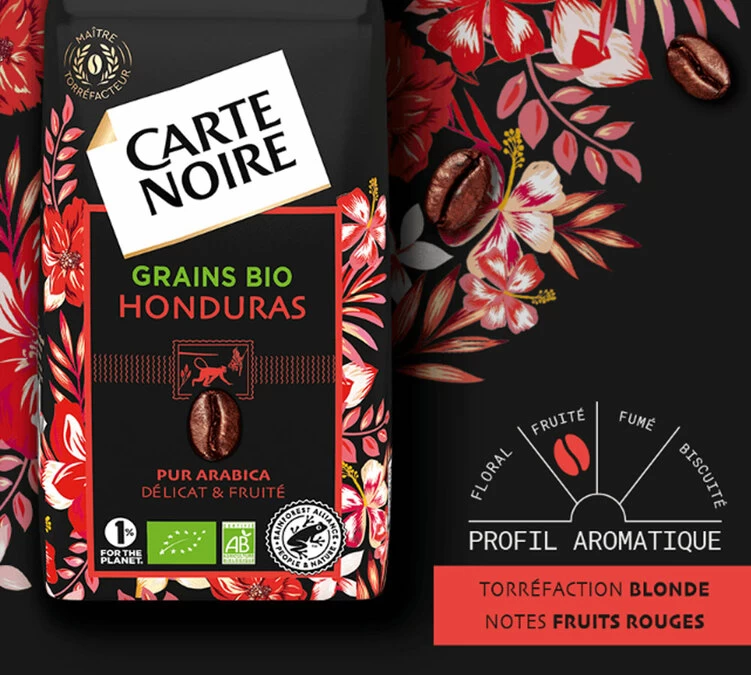 1 Kg Café En Grain Bio Honduras - Carte Noire 2 1 Kg Café En Grain Bio Honduras - Carte Noire – Image 2