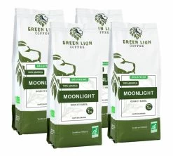 4x250g Café En Grain Bio - Moonlight - GREEN LION COFFEE