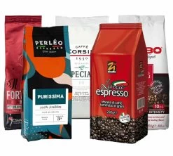 1,250 Kg Café En Grain Pack Café Italien - EXCLU MAXICOFFEE