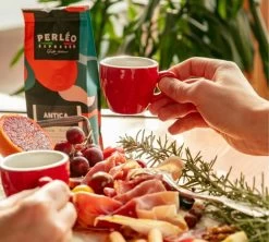 1 Kg Café En Grain Antica - PERLEO ESPRESSO -Cafe Lux Magasin cafeengrainitalienperleoespressoantica 1