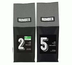 2kg Café En Grain Bio 100% Arabica Number N°2 Et 5 - Number