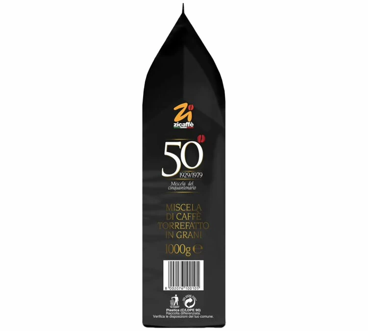 Café En Grains Cinquantenario Zicaffè 1kg 4 Café En Grains Cinquantenario Zicaffè 1kg – Image 4