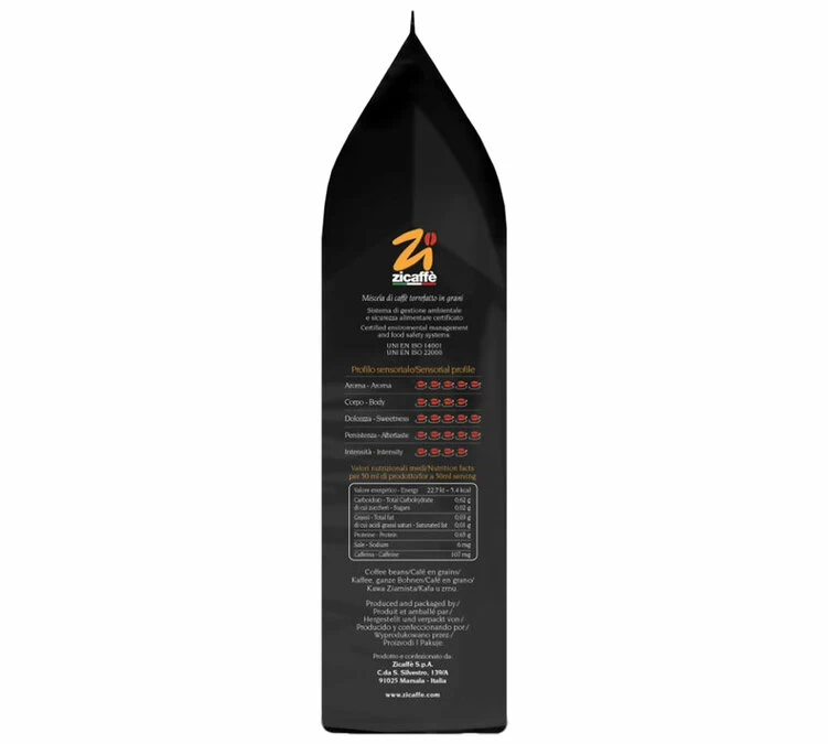 Café En Grains Cinquantenario Zicaffè 1kg 5 Café En Grains Cinquantenario Zicaffè 1kg – Image 5