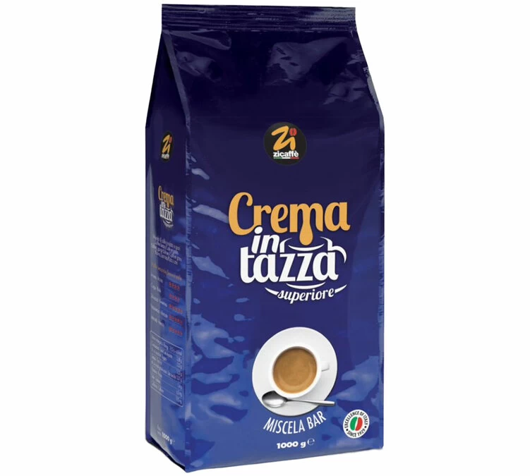 1kg Café En Grains Crema In Tazza Superior - ZICAFFE 2 1kg Café En Grains Crema In Tazza Superior - ZICAFFE – Image 2