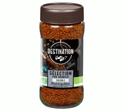 Café Soluble Bio équitable - Arôme Intégral - Destination