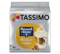Pack Découverte 112 Dosettes - Maxwell House - TASSIMO 5 Pack Découverte 112 Dosettes - Maxwell House - TASSIMO -Cafe Lux Magasin cappuccino choco x8 1
