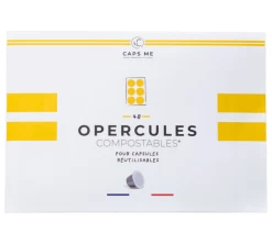 102 Opercules Compostables - CAPS ME