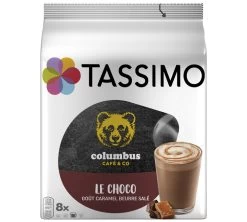 Pack Découverte 104 Dosettes Tassimo - Boissons Chocolatées - TASSIMO -Cafe Lux Magasin choco milka x8