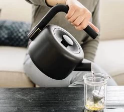 Bouilloire à Thé Clyde - Noir Mat - FELLOW -Cafe Lux Magasin clyde2