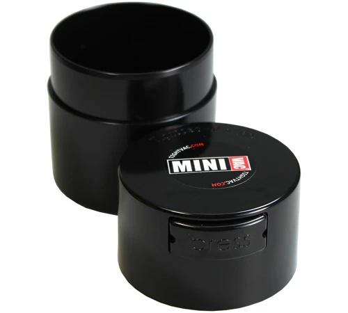 Boite Conservatrice Avec Vide D'air Noire 40g / 0.12L MiniVac - Coffeevac 2 Boite Conservatrice Avec Vide D'air Noire 40g / 0.12L MiniVac - Coffeevac – Image 2