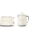 Set Petit-Déjeuner Grille-Pain TSF01CREU Et Bouilloire KLF05CREU Crème - SMEG