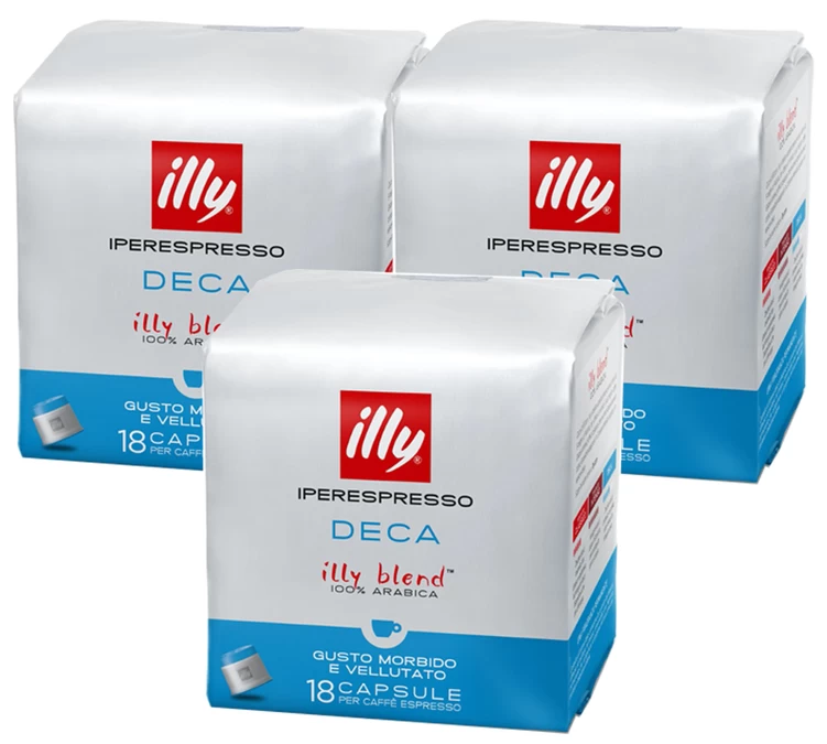 54 Capsules Iperespresso Décaféiné - ILLY 1 54 Capsules Iperespresso Décaféiné - ILLY