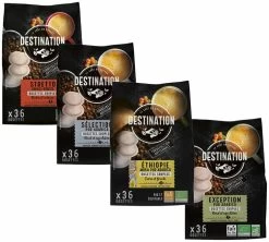 Pack Découverte 144 Dosettes Souples Bio - DESTINATION