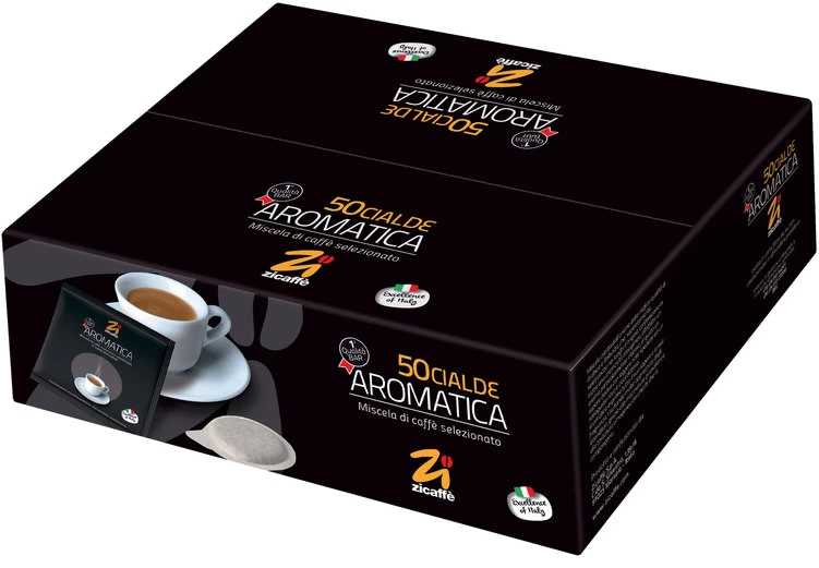 50 Dosettes ESE Aromatica - ZICAFFE 1 50 Dosettes ESE Aromatica - ZICAFFE