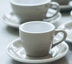 6 Tasses Café Latte Et Sous-tasses Egg 30 Cl Rouge - Loveramics -Cafe Lux Magasin egg 4