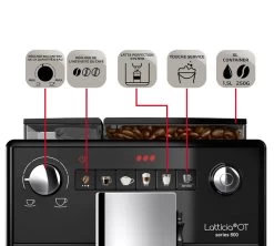 MELITTA Latticia F300-100 One Touch Garantie 3 Ans -Cafe Lux Magasin expresso broyeur melitta latticia compactee