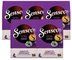 Pack 200 Dosettes Souples Extra Corsé - SENSEO