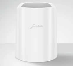 Glacette Lait White Accessoire Rafraichissant Pour Machine à Café à Grain Jura 5 Glacette Lait White Accessoire Rafraichissant Pour Machine à Café à Grain Jura -Cafe Lux Magasin glacette a lait white ambiance