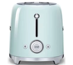 Grille-pain TSF02PGEU 4 Tranches Vert D'eau - SMEG 6 Grille-pain TSF02PGEU 4 Tranches Vert D'eau - SMEG -Cafe Lux Magasin gp cotevertdeau